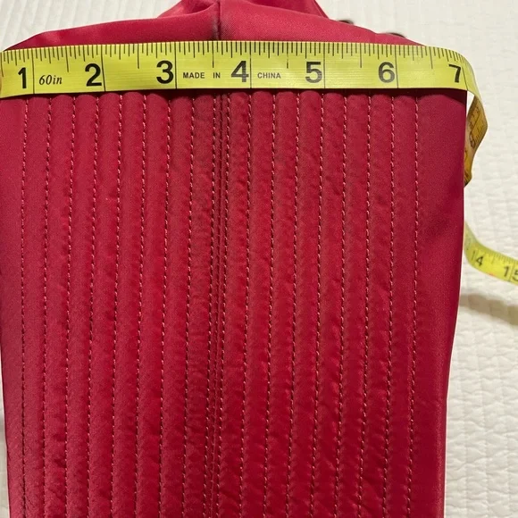 Dooney & Bourke Crimson Shoulder Bag with Brown Strap - Picture 11 of 16